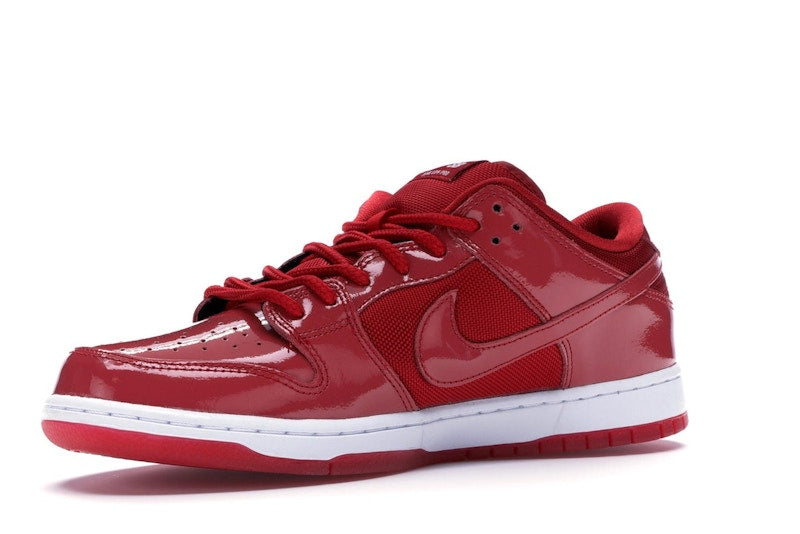 Nike Dunk Sb Low Red Patent Leather - Varsity Red/White-Varsity Red - 304292-616 - 16