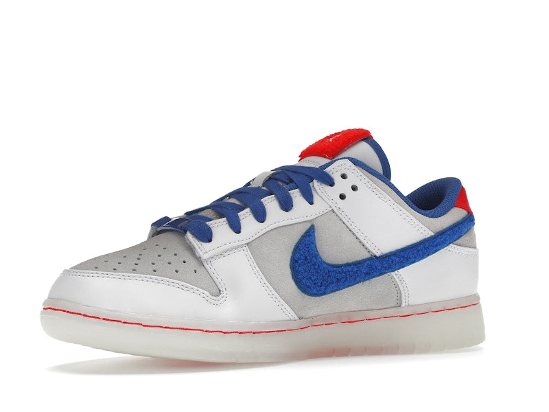 Nike Dunk Low Retro Prm Year Of The Rabbit White Crimson Varsity Royal - White/Crimson-Varsity Royal - FD4203-161 - 16