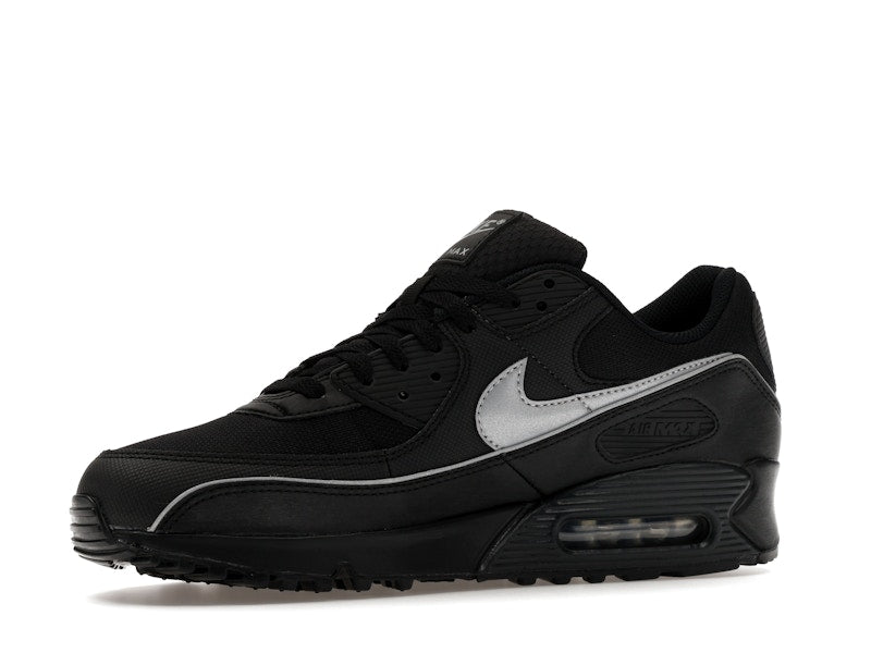 Nike Air Max 90 Premium Black Reflective - Black/Black/Anthracite/Multi-Color - HV4517-002 - 16