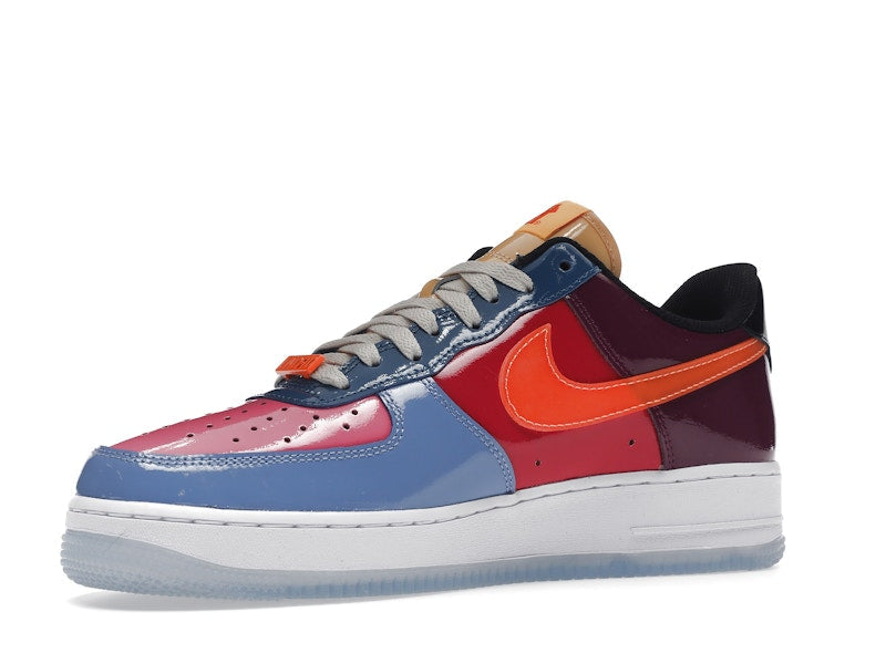 Nike Air Force 1 Low Undefeated Multi Patent - Polar/Total Orange-Multi-Color - DV5255-400 - 16