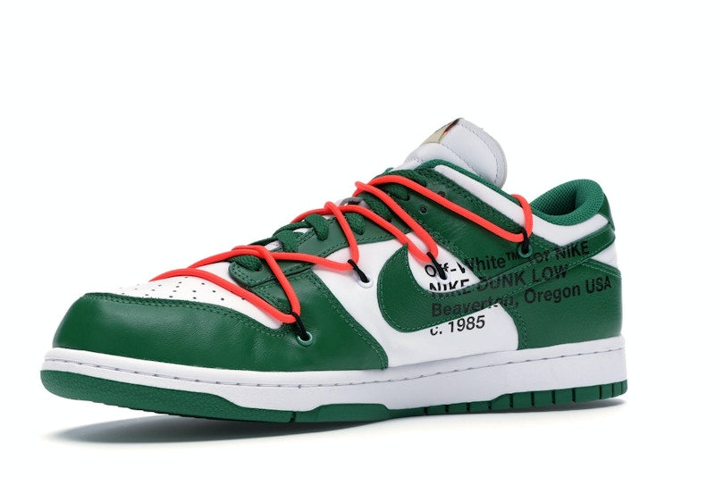 Nike Dunk Low Off White Pine Green - White/Pine Green-Pine Green - CT0856-100 - 16