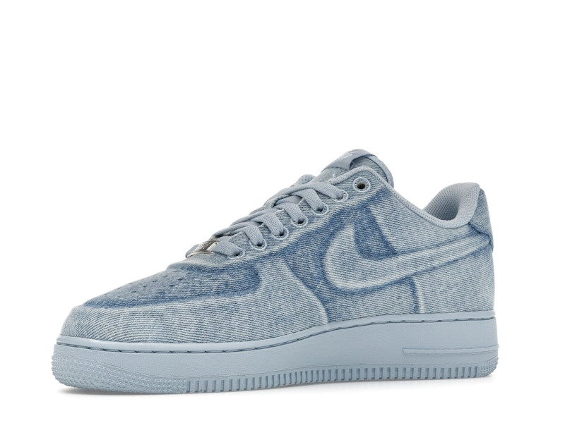 Nike Air Force 1 Low Ja Morant Denim Light Armory Blue - Light Armory Blue/White/Metallic Silver - IQ9773-400 - 16