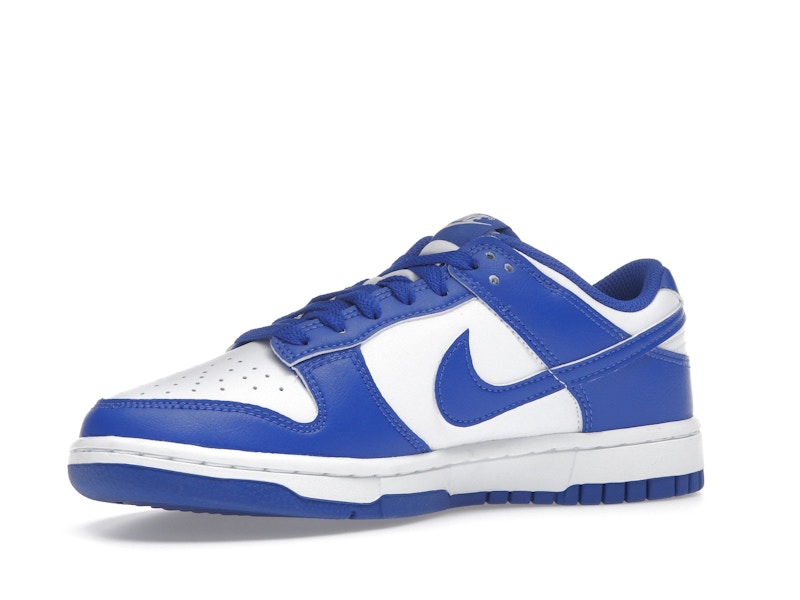 Nike Dunk Low White Hyper Royal (2025), vista a 360 gradi 16 di 36
