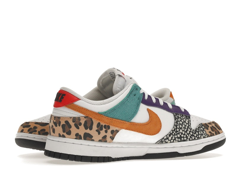 Nike Dunk Low Safari Mix (W) - White/Washed Teal/Electro Purple - DN3866-100 - 16