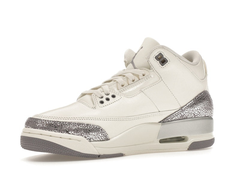 Air Jordan 3 Retro Sail Cement Grey, vista a 360 gradi 16 di 36