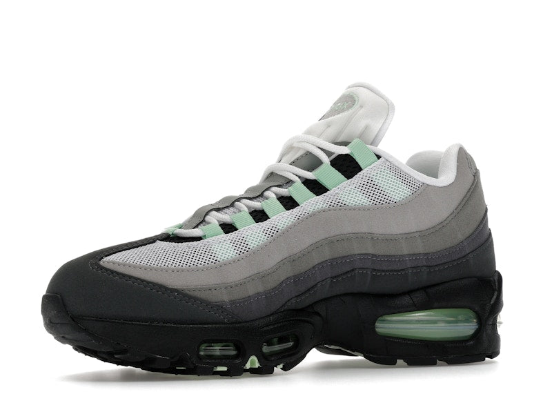 Nike Air Max 95 Og Big Bubble Fresh Mint Womens - Black/Fresh Mint/White/Medium Grey/Anthracite/Light Graphite - HJ5996-005 - 16