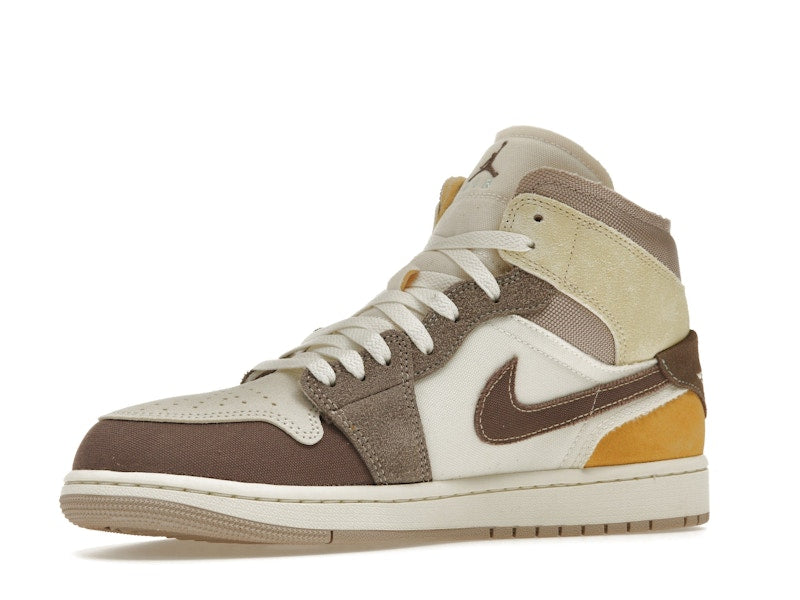 Air Air Jordan 1 Mid Se Craft Taupe Haze - Sail/Taupe Haze/Fossil Stone/Celestial Gold/Muslin - DM9652-102 - 16