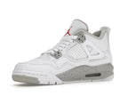 Air Jordan 4 Retro White Oreo 2021 (GS) - White/Tech Grey-Black-Fire Red - DJ4699-100 - 16