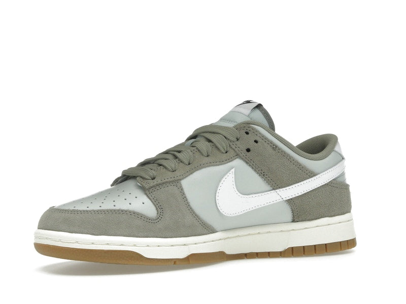 Nike Dunk Low Retro SE Light Silver Light Army Sail White, vista a 360 gradi 16 di 36