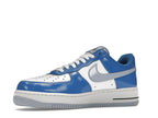 Nike Air Force 1 Low Blue Patent (Women's), vista a 360 gradi 16 di 36