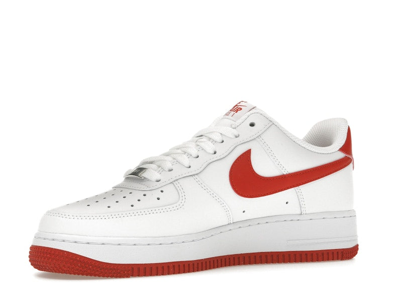 Nike Air Force 1 07 Dragon Red - White/White/Dragon Red - FJ4146-106 - 16