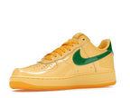 Nike Air Force 1 Low Patent Leather Topaz Gold Pine Green