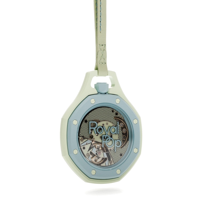 Swatch x Audemars Piguet AP Bioceramic Royal Pop Blaue Acht SSX03L101N, vista a 360 gradi 16 di 36