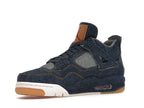 Air Jordan 4 Retro Levis Denim - Denim/Denim-Sail-Game Red - AO2571-401 - 16