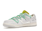 Nike Dunk Low Off White Lot 14 - Sail/Neutral Grey-Electro Green - DJ0950-106 - 16