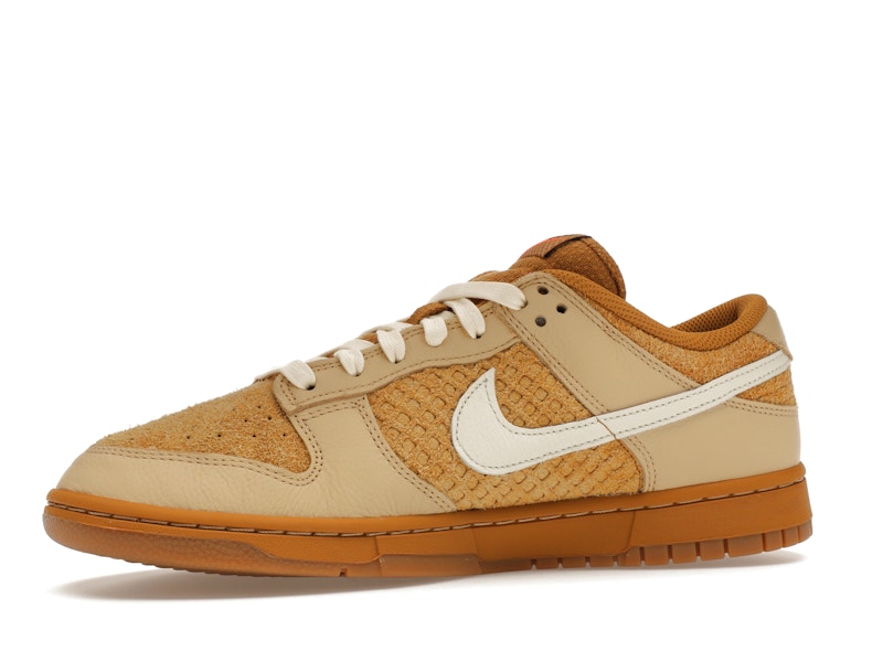 Nike Dunk Low Waffle - Wheat/Coconut Milk/Sesame/Black/Total Orange - FZ4041-744 - 17