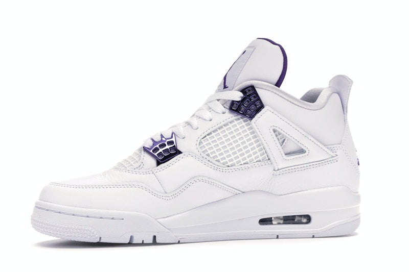 Air Jordan 4 Retro White Court Purple