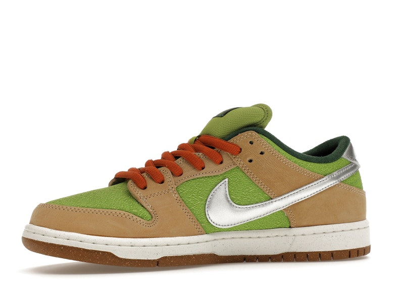 Nike SB Dunk Low Escargot - Sesame/Metallic Silver/Pear/Fir/Sail/Light British Tan - FQ7585-200 - 17