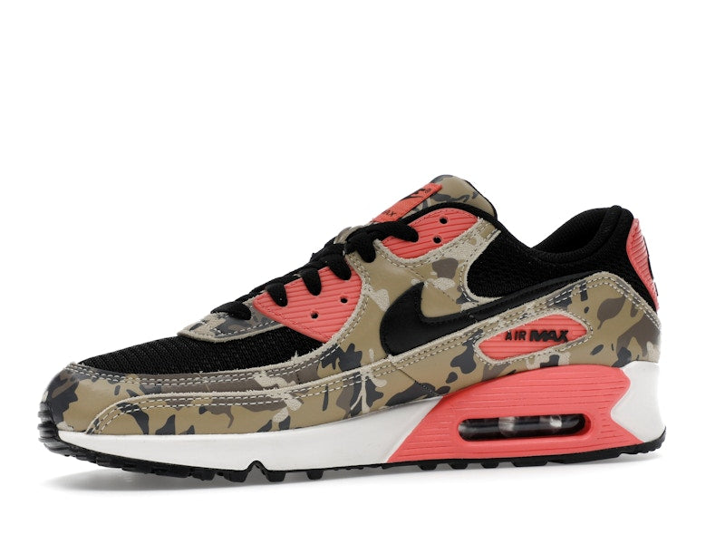 Nike Air Max 90 Premium Magic Ember Camo - Light Khaki/Black/Magic Ember/Mink Brown/Medium Ash/Parachute Beige - IF1721-200 - 17