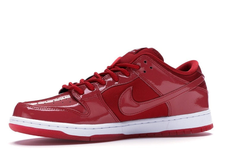 Nike Dunk Sb Low Red Patent Leather - Varsity Red/White-Varsity Red - 304292-616 - 17