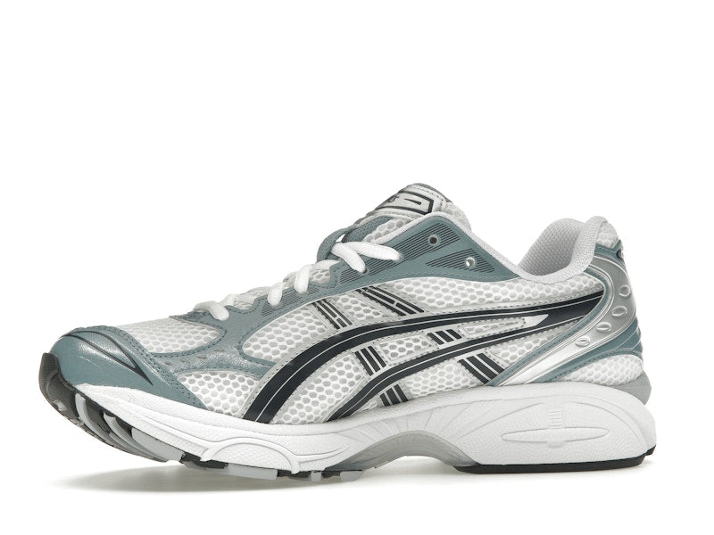 Asics Gel-Kayano 14 White Fjord Grey, vista a 360 gradi 17 di 36