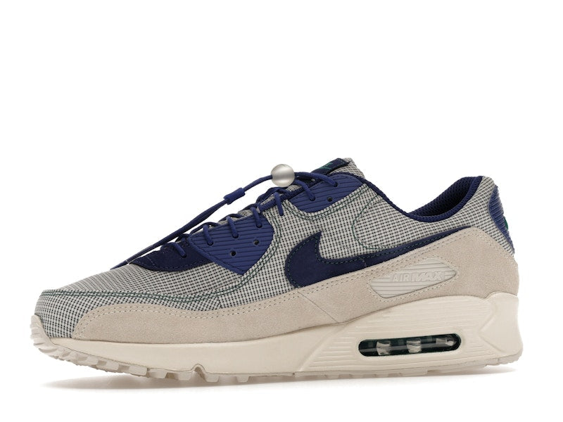 Nike Air Max 90 Coconut Milk Deep Royal Blue, vista a 360 gradi 17 di 36