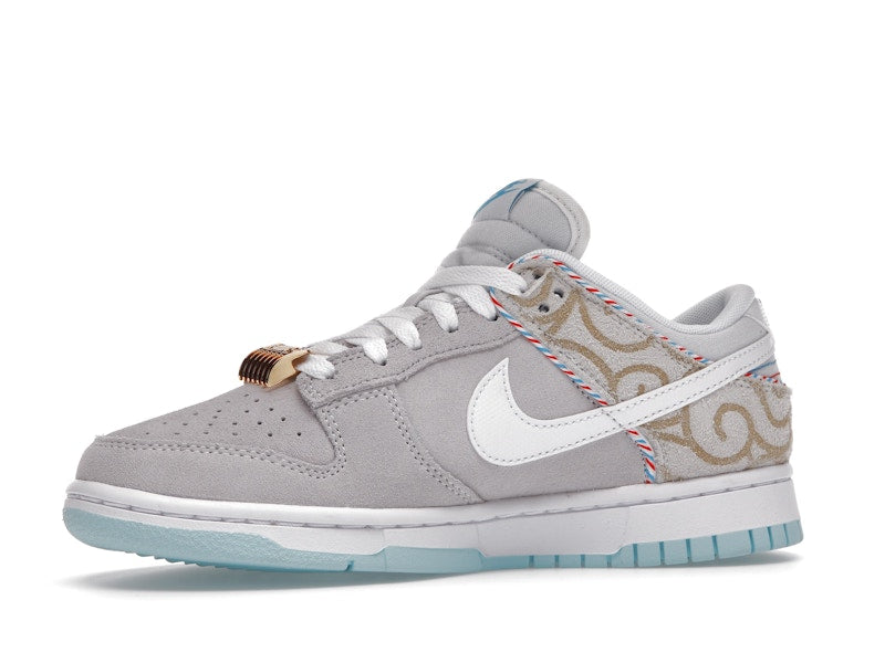 Nike Dunk Low Barbershop Grey - Grey/White/Teal - DH7614-500 - 17