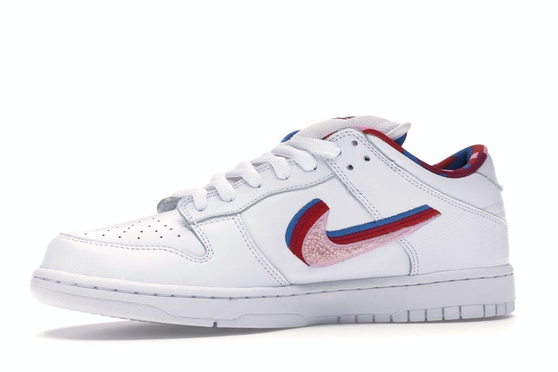 Nike Sb Dunk Low Parra - White/Red-Pink - CN4504-100 - 17