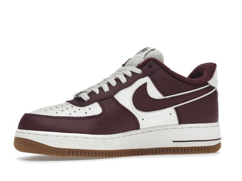 Nike Air Force 1 Low College Pack Night Maroon - Sail/Night Maroon-Gum Medium Brown - DQ7659-102 - 17