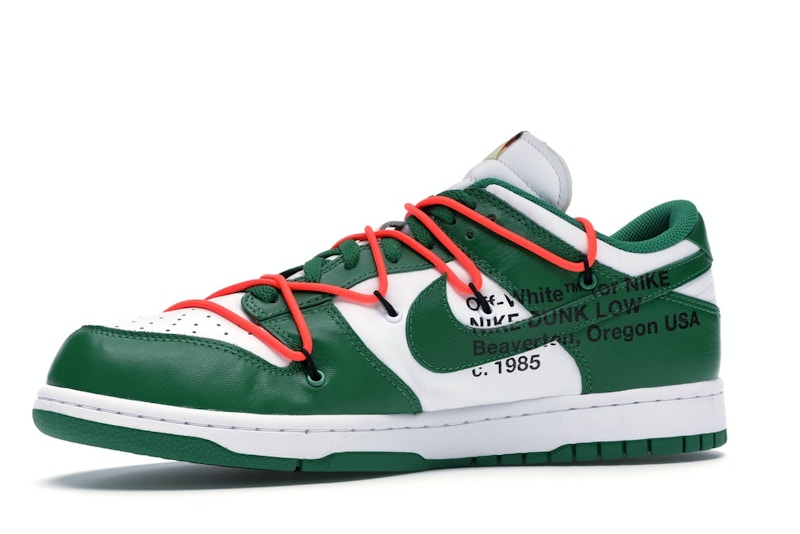 Nike Dunk Low Off White Pine Green - White/Pine Green-Pine Green - CT0856-100 - 17