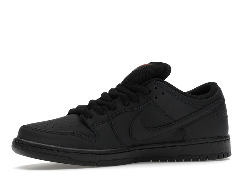 Nike Sb Dunk Low Pro Triple Black - Black/Anthracite/Safety Orange - FJ1674-001 - 17