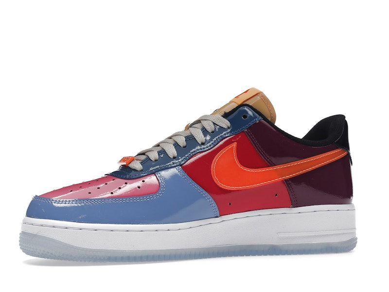 Nike Air Force 1 Low Undefeated Multi Patent - Polar/Total Orange-Multi-Color - DV5255-400 - 17