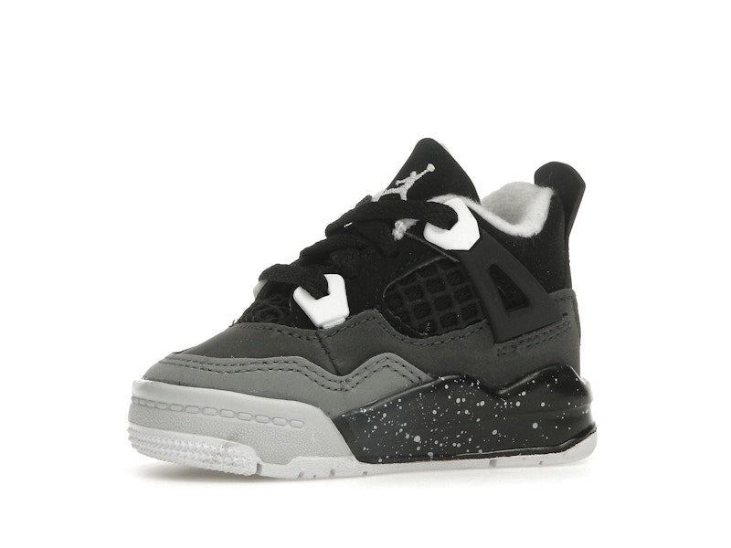 Air Jordan 4 Retro Fear 2024 (TD) - Black/White/Anthracite/Black/Pure Platinum - FV4538-002 - 17