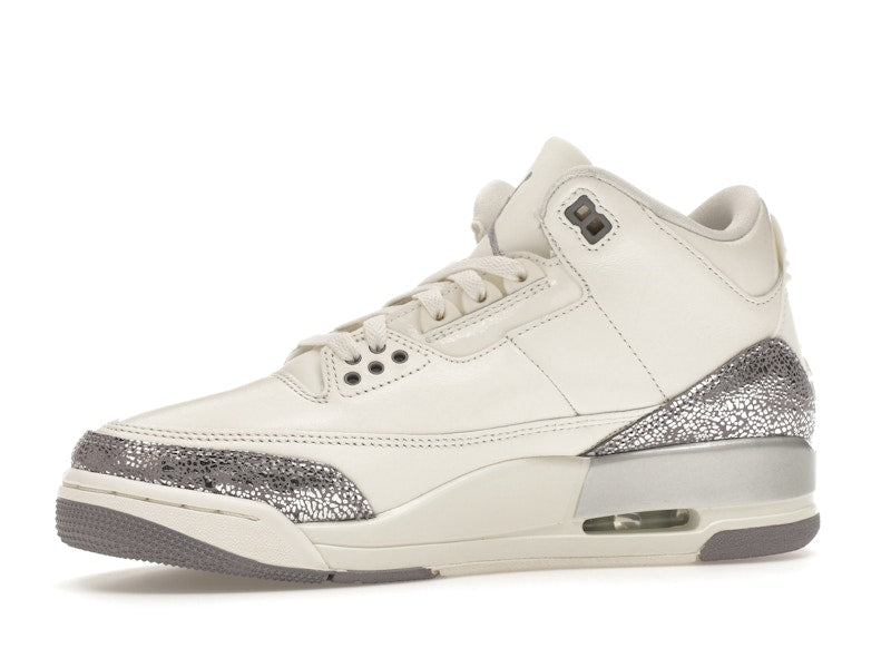 Air Jordan 3 Retro Sail Cement Grey, vista a 360 gradi 17 di 36