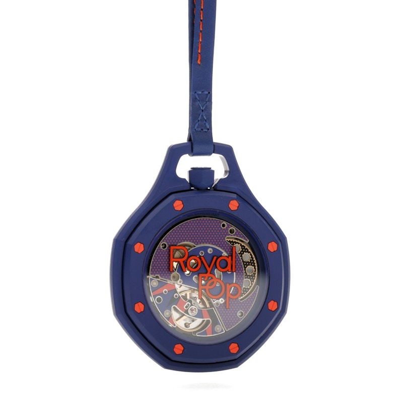 Swatch x Audemars Piguet AP Bioceramic Royal Pop Orenji Hachi SSX03L103N, vista a 360 gradi 17 di 36