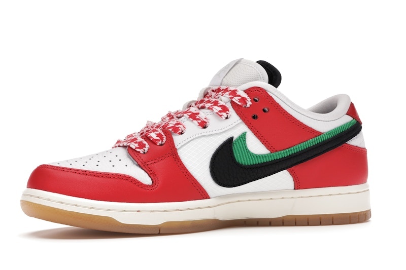Nike SB Dunk Low Frame Skate Habibi - White/Black-Green-Red-Gum - CT2550-600 - 17