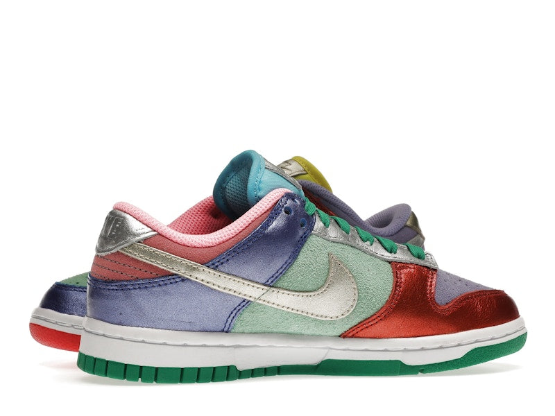 Nike Dunk Low Sunset Pulse (W) - Sunset Pulse/Silver-Purple Pulse - DN0855-600 / DD1872-600 - 17