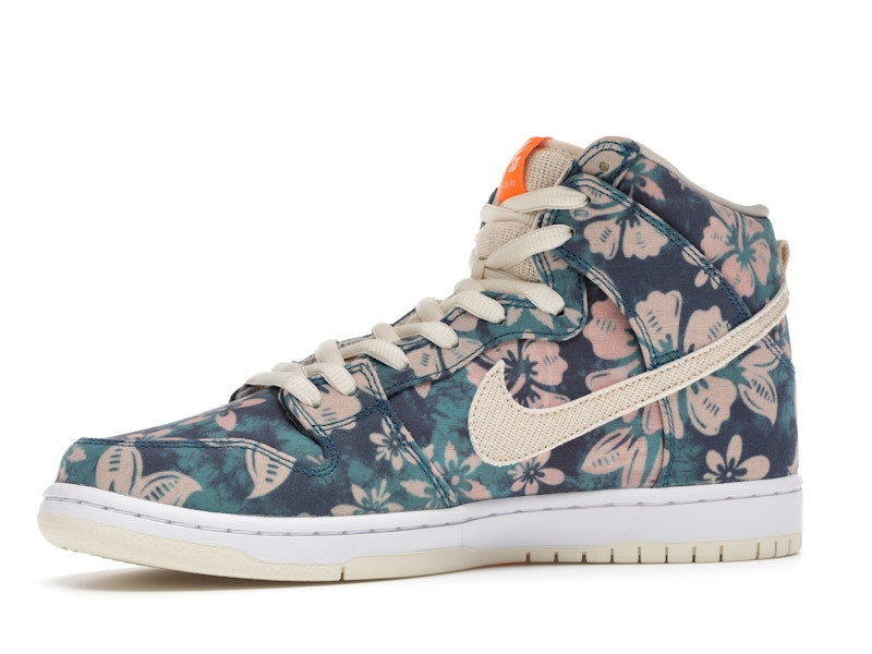 Nike SB Dunk High Hawaii - Sail/Blue-Green Aqua - CZ2232-300 - 17