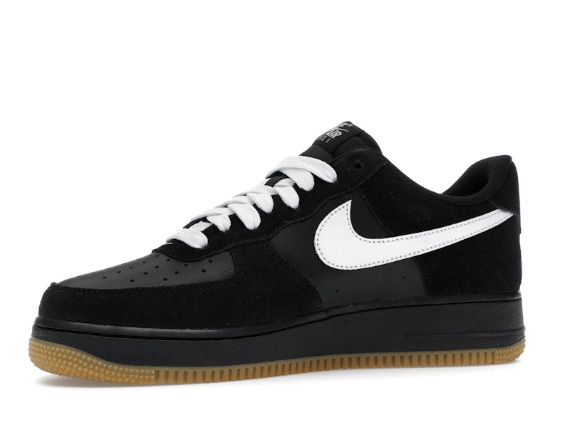 Nike Air Force 1 Low '07 LV8 Black Gum Light Brown White, vista a 360 gradi 17 di 36