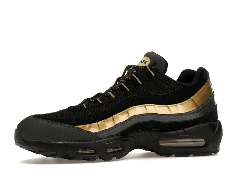 Nike Air Max 95 Black Metallic Gold - Black/Black-Metallic Gold-Anthracite - 538416-007 - 17