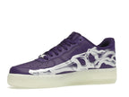 Nike Air Force 1 Low 07 Qs Purple Skeleton Halloween 2021 - Court Purple/Court Purple-White - CU8067-500 - 17