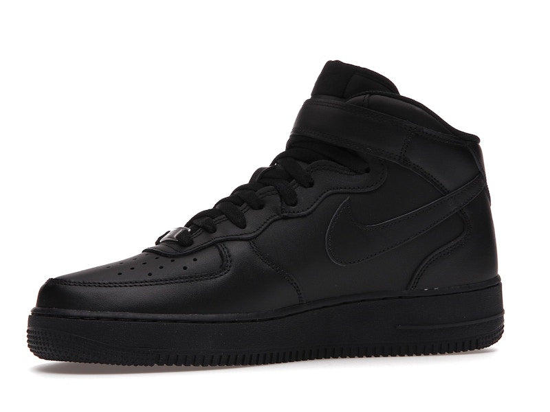Nike Air Force 1 Mid 07 Triple Black 2021 - Black/Black - 315123-001/CW2289-001 - 17