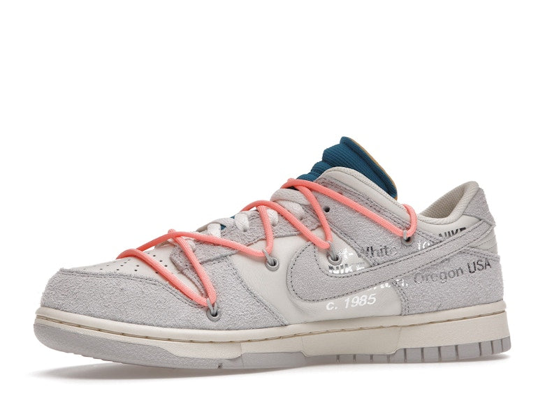 Nike Dunk Low Off White Lot 19 - Sail/Neutral Grey-Orange Pulse - DJ0950-119 - 17