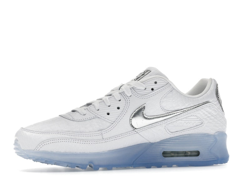 Nike Air Max 90 Terrascape White Croc Blue Tint - White/Blue Tint/Pure Platinum/Chrome - IU3638-100 - 17