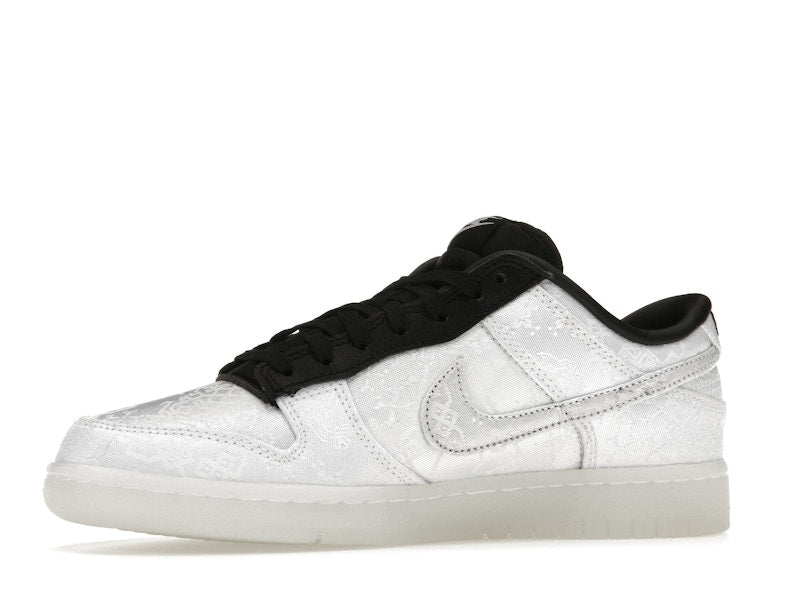 Nike Dunk Low Clot Fragment White - White/Black - FN0315-110 - 17