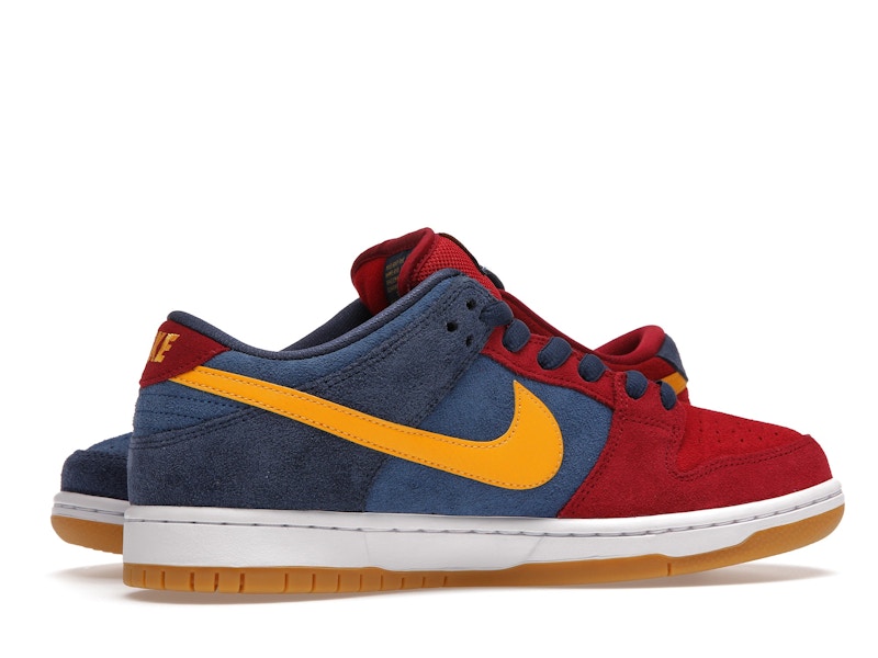 Nike Sb Dunk Low Barcelona - Maroon/Navy-Gold - DJ0606-400 - 17