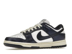 Nike Dunk Low Vintage Navy Womens - White/Midnight Navy-Coconut Milk - FN7197-100 - 17