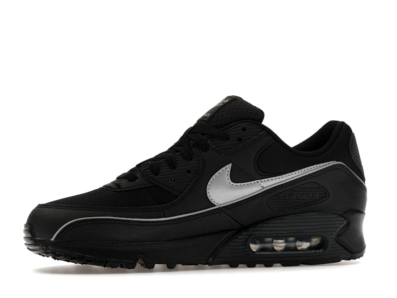 Nike Air Max 90 Premium Black Reflective - Black/Black/Anthracite/Multi-Color - HV4517-002 - 17
