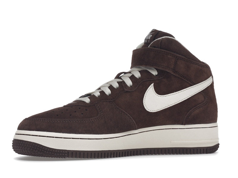 Nike Air Force 1 Mid Qs Chocolate - Chocolate/Cream - DM0107-200 - 17