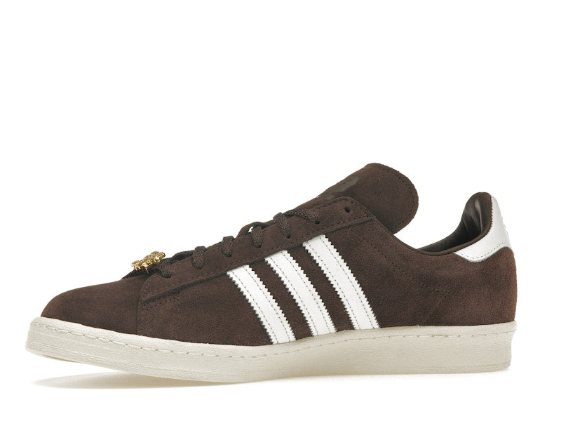 Adidas Campus 80s Bape 30th Anniversary Brown - Brown/Cloud White/Gold Metallic - IF3379 - 17